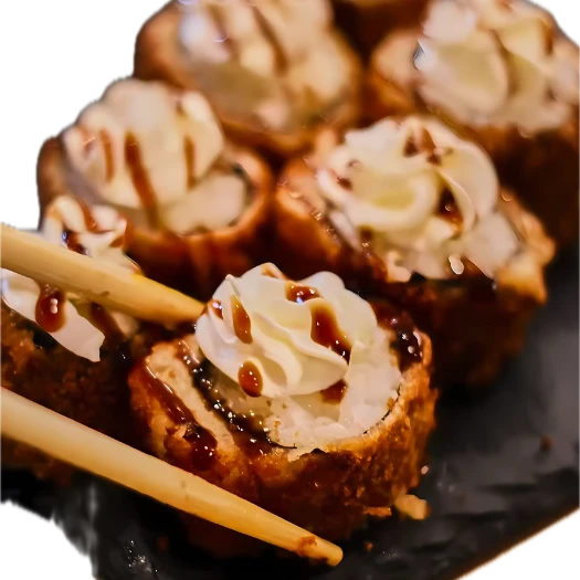 Maki tempura de queso